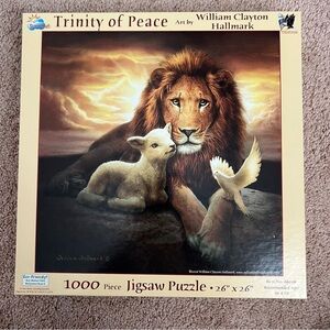 William Clayton Hallmark Trinity of Peace Jigsaw Puzzle
